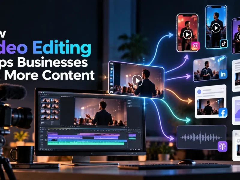 Video Editing Fuels Content Everywhere